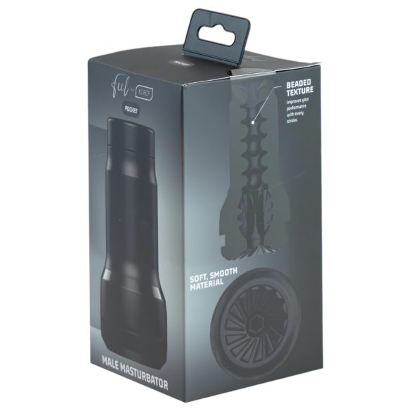 Kiiroo Feel Pocket - svart fickmasturbator