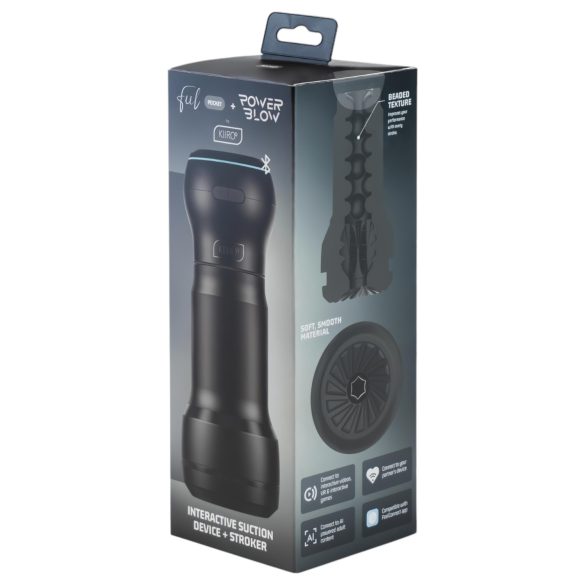 Kiiroo - automatisk masturbator med sugeffekt - svart