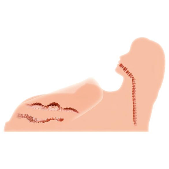 Kokos Hera 3 - megastor masturbator - naturfärg