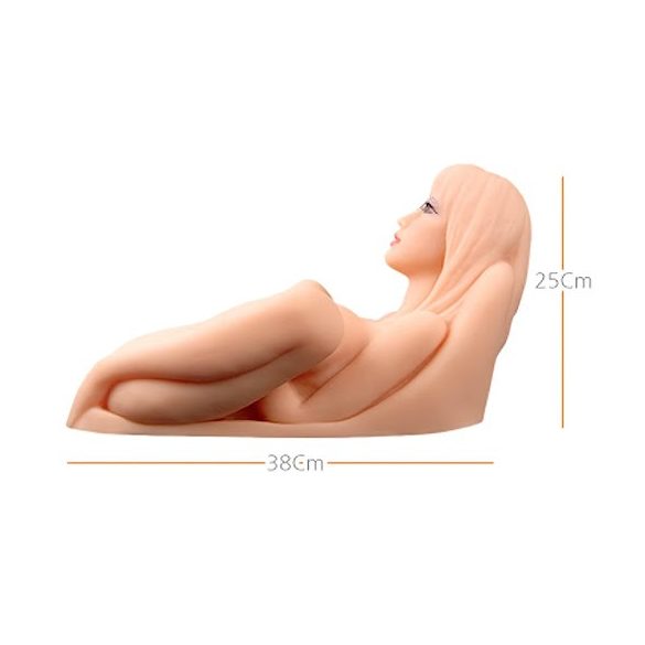 Kokos Hera 3 - megastor masturbator - naturfärg