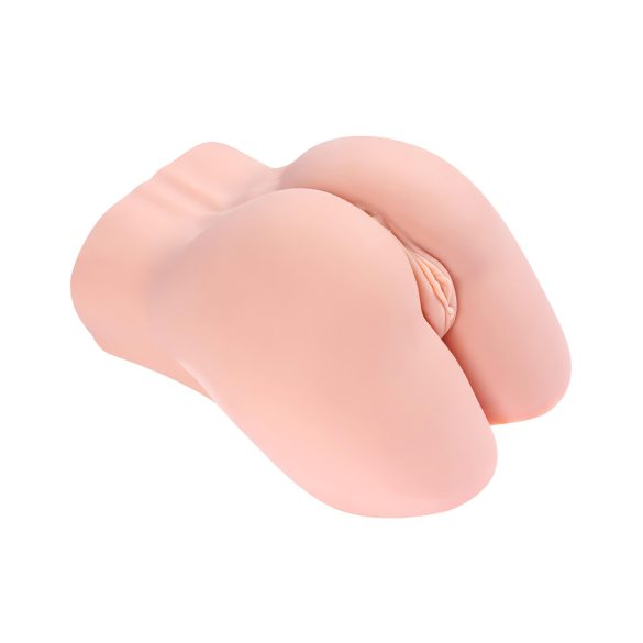 Kokos Hera - realistisk masturbator torso vagina och anal - naturfärg