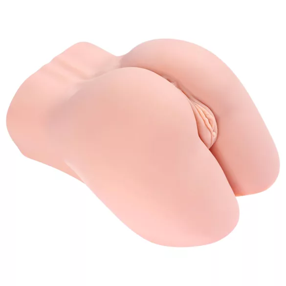 Kokos Hera - realistisk torso-onani­docka med vagina och anus (hudfärgad)