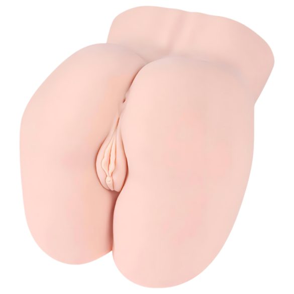 Kokos Hera - realistisk masturbator torso vagina och anal - naturfärg