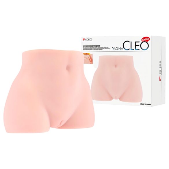 Kokos Cleo - realistisk sexdocka torso - vagin - naturfärg