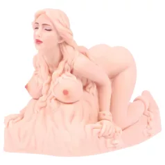 Kokos Isabel - realistisk masturbator (naturfärg)