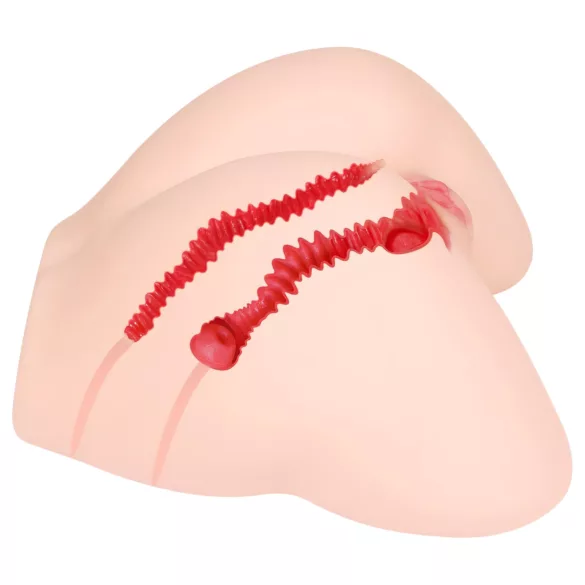 Kokos Adel Real Hips - realistisk torsomasturbator (naturell)