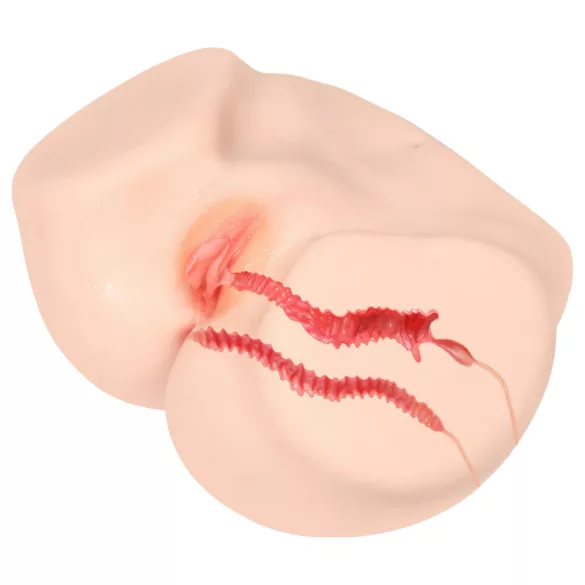 Kokos Vanilla 004 - realistisk torsomasturbator - naturfärg