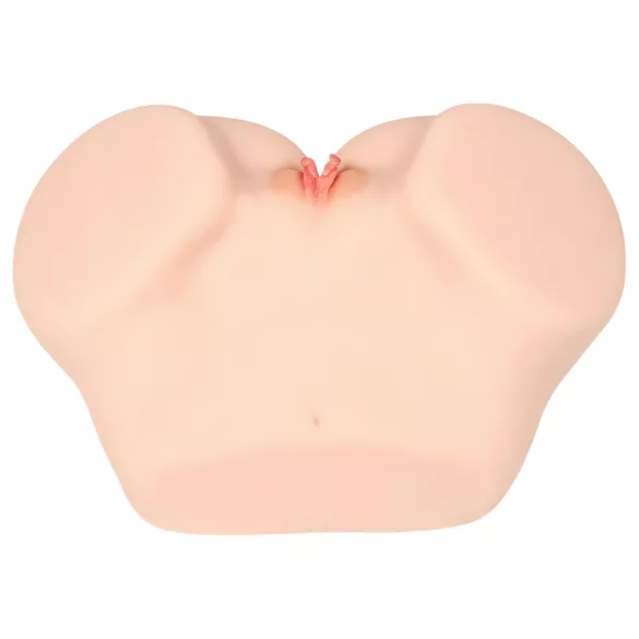 Kokos Vanilla 004 - realistisk torsomasturbator - naturfärg