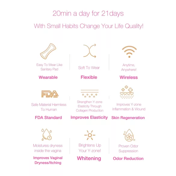 Luminiel Y ZONE - intimt ljusterapiverktyg