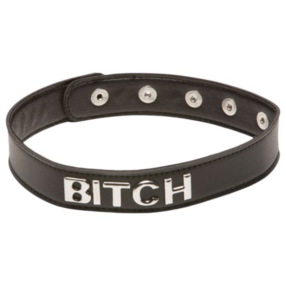 X-Play B!tch - svart halsband