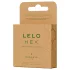 LELO Hex Organic - kondom - ekologisk latex - 3 st