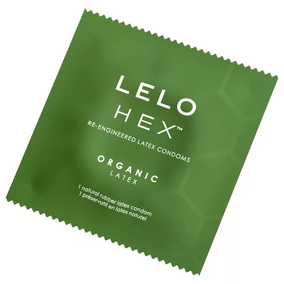 LELO Hex Organic - kondom - ekologisk latex - 3 st