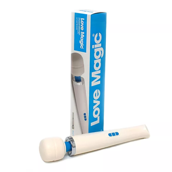 Love Magic Wand - massagevibrator uppladdningsbar vit
