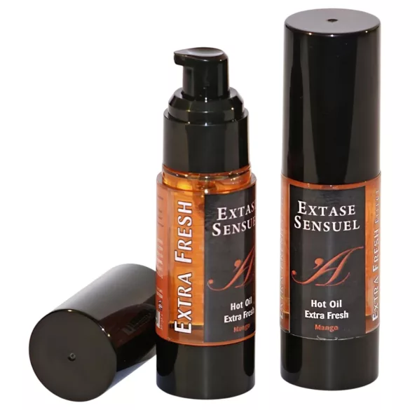 Extase Sensuel - massageolja - kylande värmande - mango 30ml