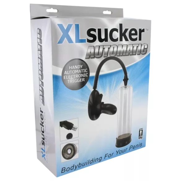 XLSUCKER - automatisk penispump - genomskinlig