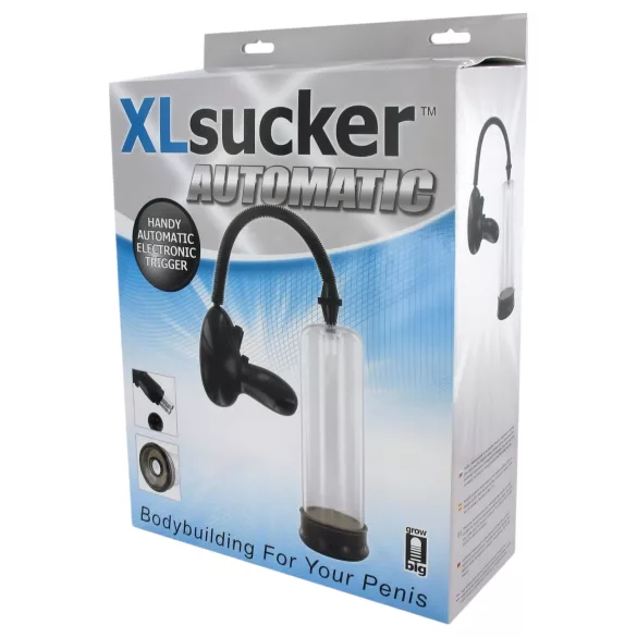 XLSUCKER - automatisk penispump - genomskinlig