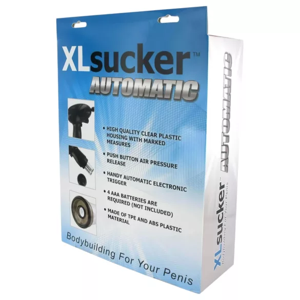 XLSUCKER - automatisk penispump - genomskinlig