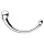 NJOY Pure Wand - anal krokdildo (silver)