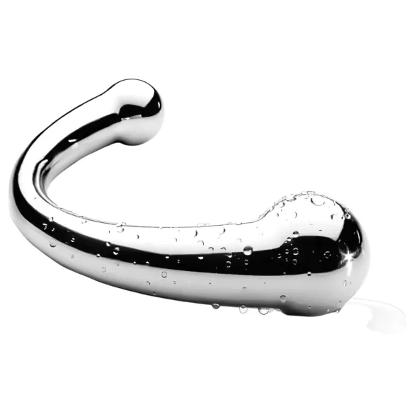 NJOY Pure Wand - anal krokdildo (silver)