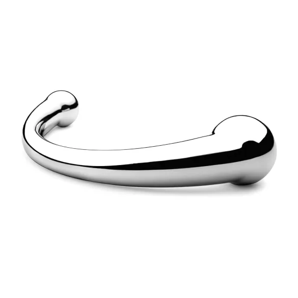 NJOY Pure Wand - anal krokdildo (silver)