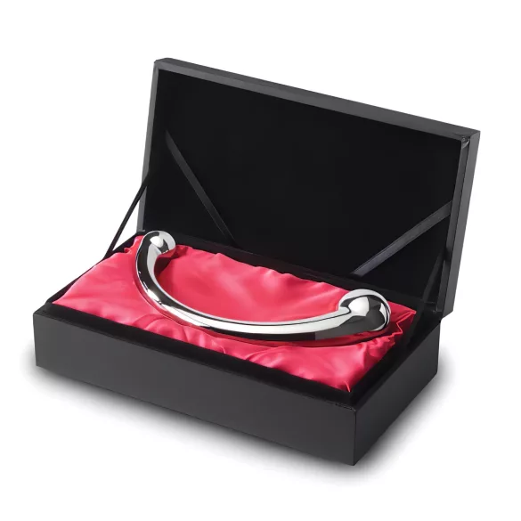 NJOY Pure Wand - anal krokdildo (silver)