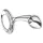 Njoy S - liten analplugg i metall (silver)