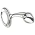 Njoy S - liten analplugg i metall (silver)