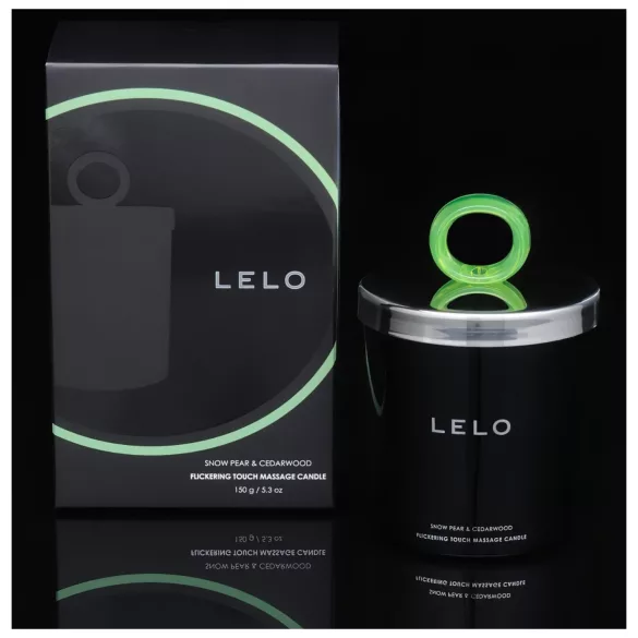 LELO - massage ljus - päron och ceder - 150g