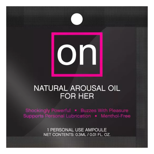 Sensuva ON Arousal Oil - intim olja för kvinnor (0,3 ml)