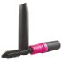 Skrikande Mascara - vibrerande spiral (svart-rosa)