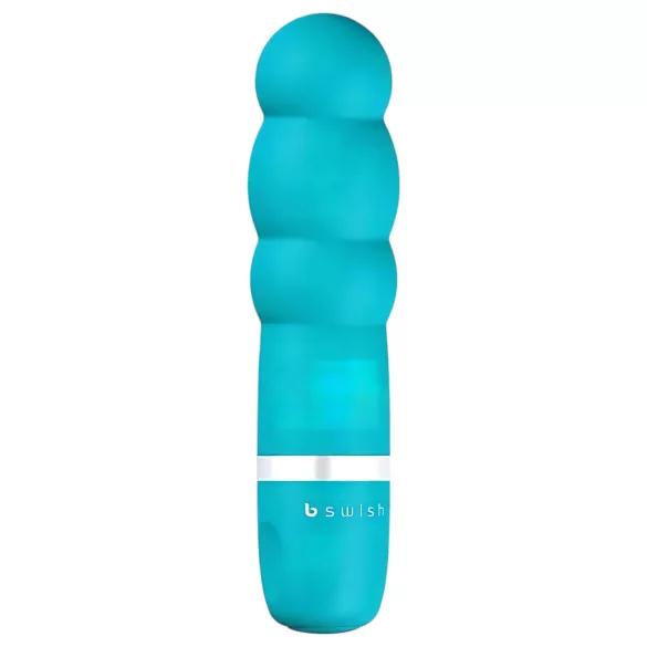 B SWISH Bcute Pearl - vibrator med pärlor - vattentät - turkos