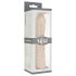 Klassisk Get Real - naturtrogen silikonvibrator (natur)