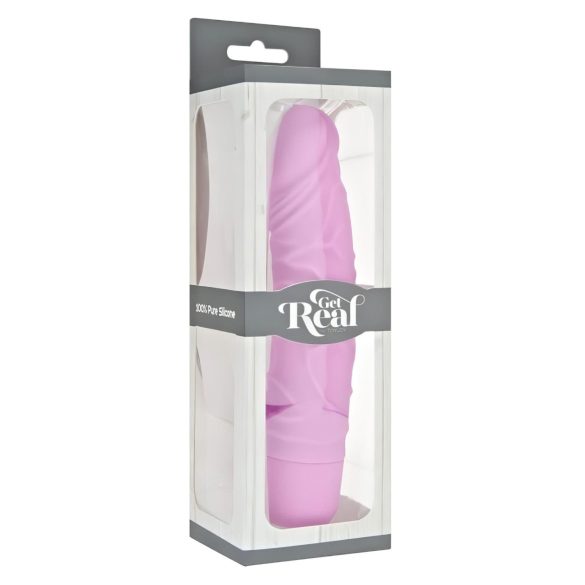 Get Real Classic - livsekt silikondildo (rosa)