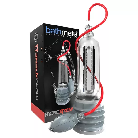 Bathmate HydroXtreme 11 - XL vattenpump - transparent