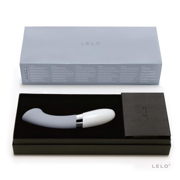 LELO Gigi 2 - Silikon G-punktsvibrator (blå)