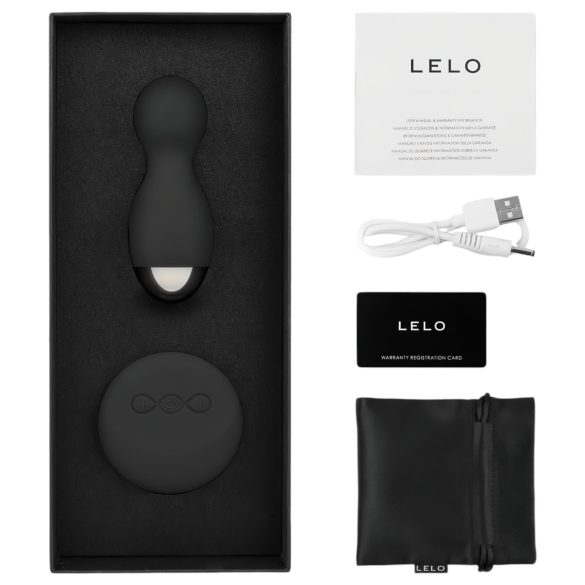 LELO Hula - roterande vibrationsägg (svart)