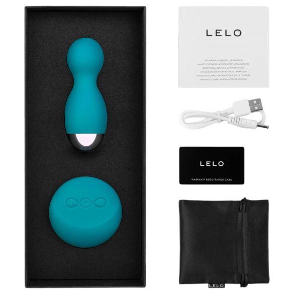 LELO Hula - roterande vibratorägg (turkos)