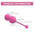 Magic Motion Kegel Master - Smart Geishakulor Duo (lila)