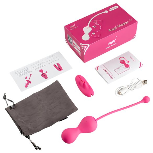 Magic Motion Kegel Master - Smart Geishakulor Duo (lila)