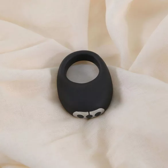 Je Joue Mio - penisring med vibrator - uppladdningsbar vattentät svart