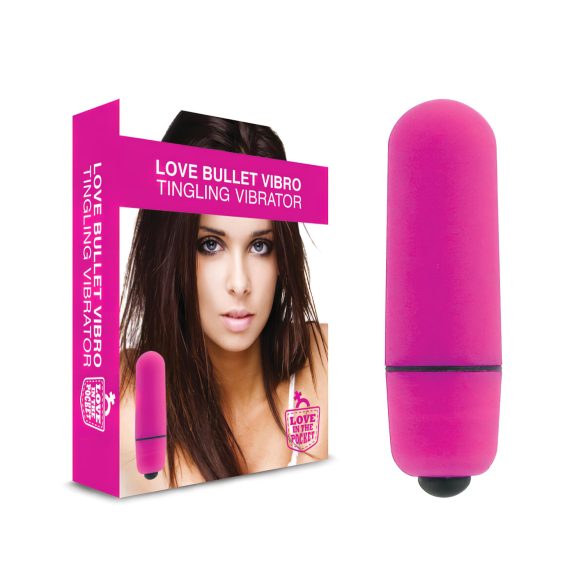 KärleksBullet - vattentät mini-vibrator (rosa)