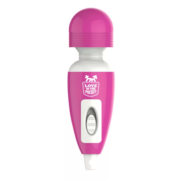 Love Wand - minivibrator massagestav - rosa