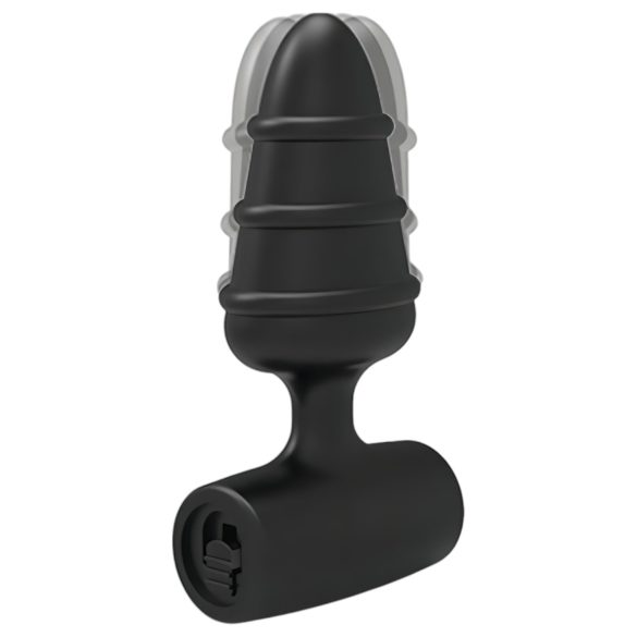 Love Plug - mini anal vibrator (svart)