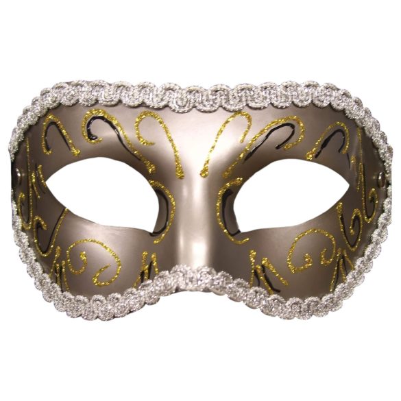 S&M - formad ögonmask med skimmer (brons)