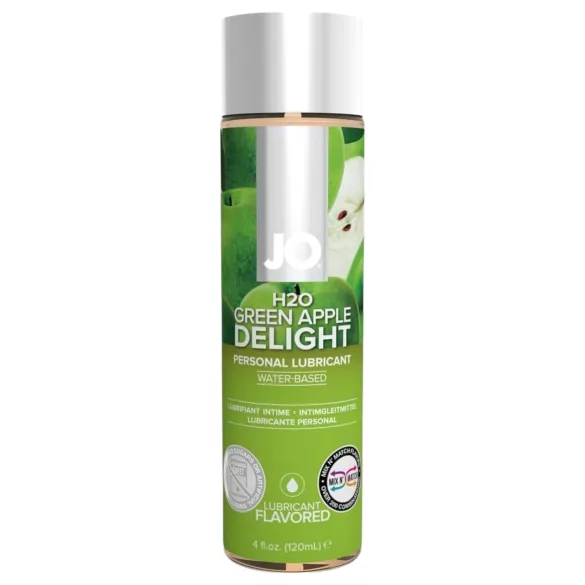 System JO - H2O - vattenbaserat glidmedel - grönt äpple (120 ml)