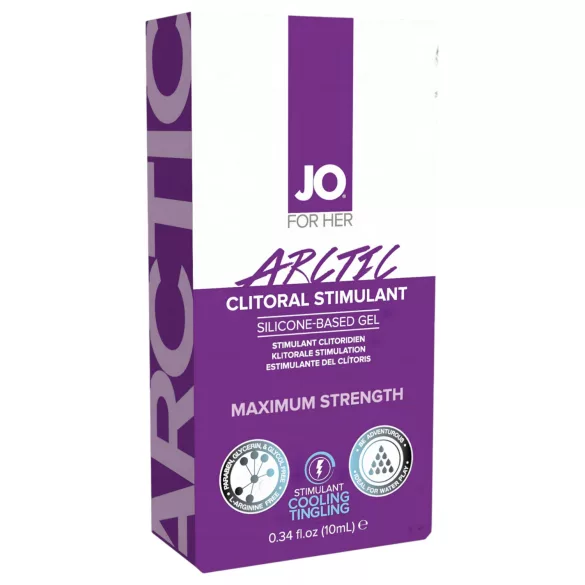 System JO - ARCTIC - klitorisstimulerande gel för kvinnor (10 ml)