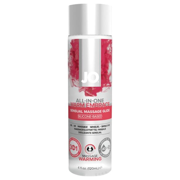 System JO All-in-One - värmande glidmedel & massagegel (120 ml)
