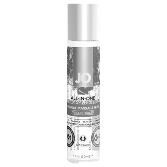 System JO-All-in-One Sensual - silikonbaserad massagegel - 30ml