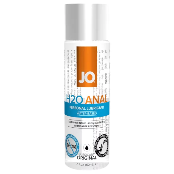 System JO - H2O Anal Original - vattenbaserat analt glidmedel (60 ml)