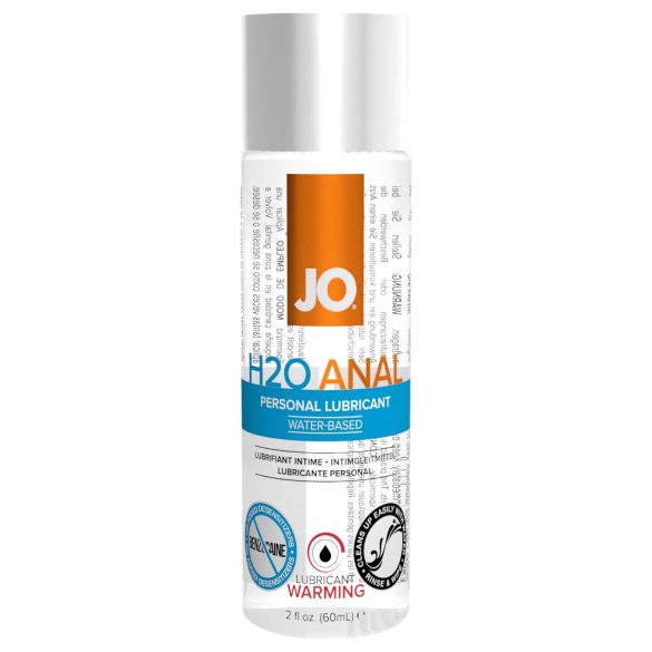 JO H2O Anal Värme - Värmande vattenbaserat analglid 60ml
